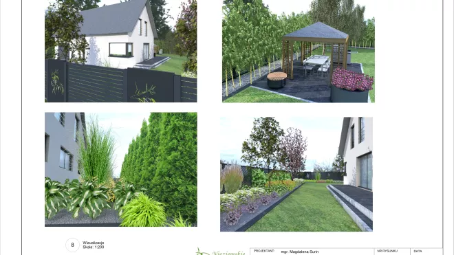 Nieziemskie Ogrody - przykładowa wizualizacja projektu